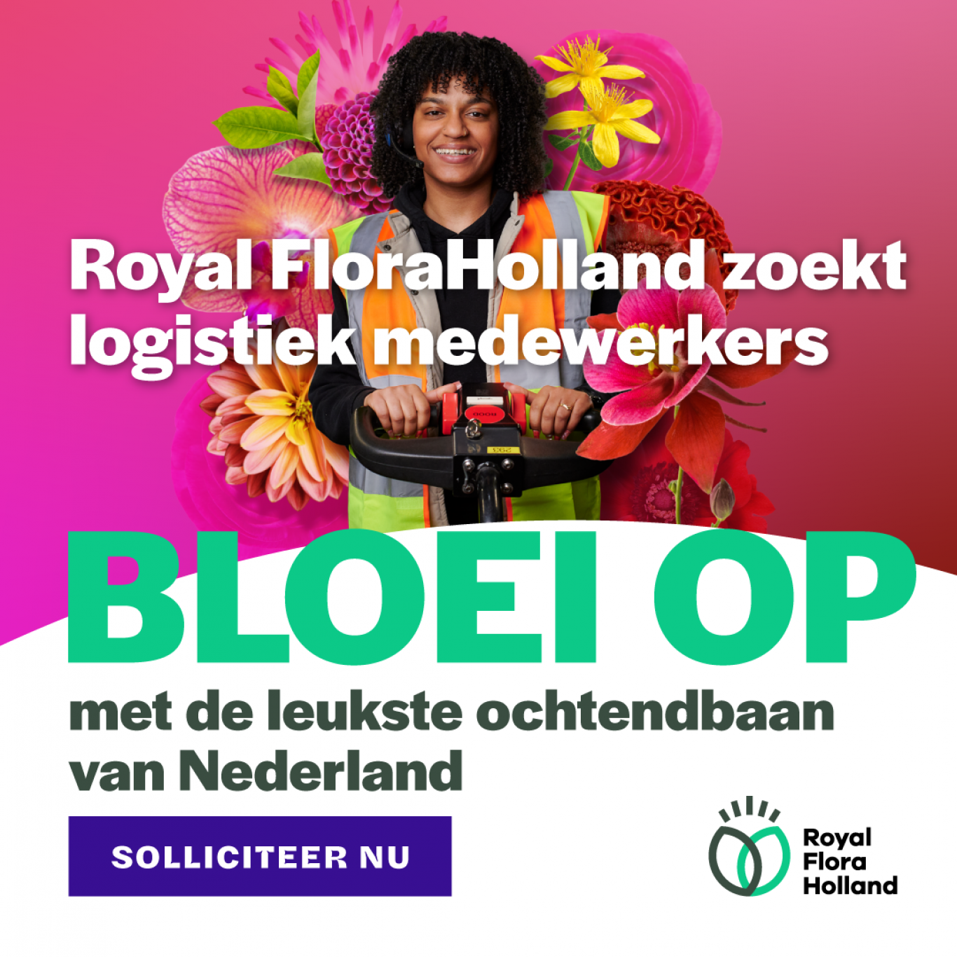 FLORA26 7 Social ads STUDENT VROUW Direct
