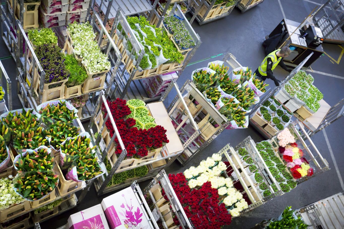 Royal Flora Holland stapelwagens