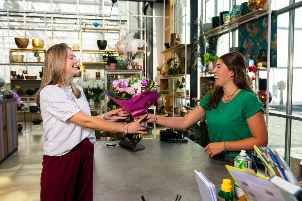 Preview Ter Laak Orchios boeket maken met orchidee