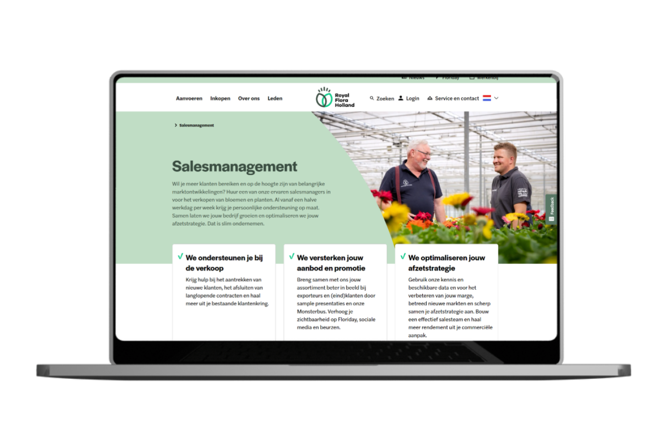 Mock up Salesmanagement