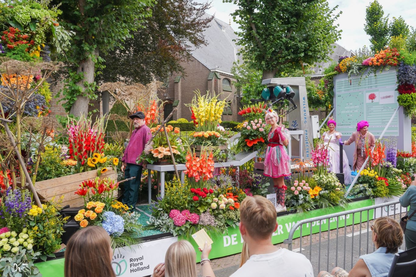 Flower Parade Rijnsburg 2025 RFH praalwagen