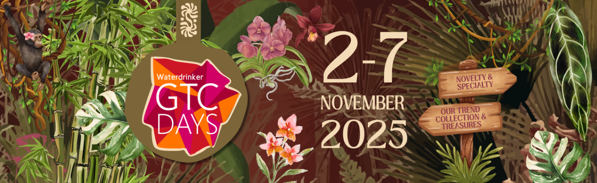 STEP INTO OUR JUNGLE GTC DAYS liggend