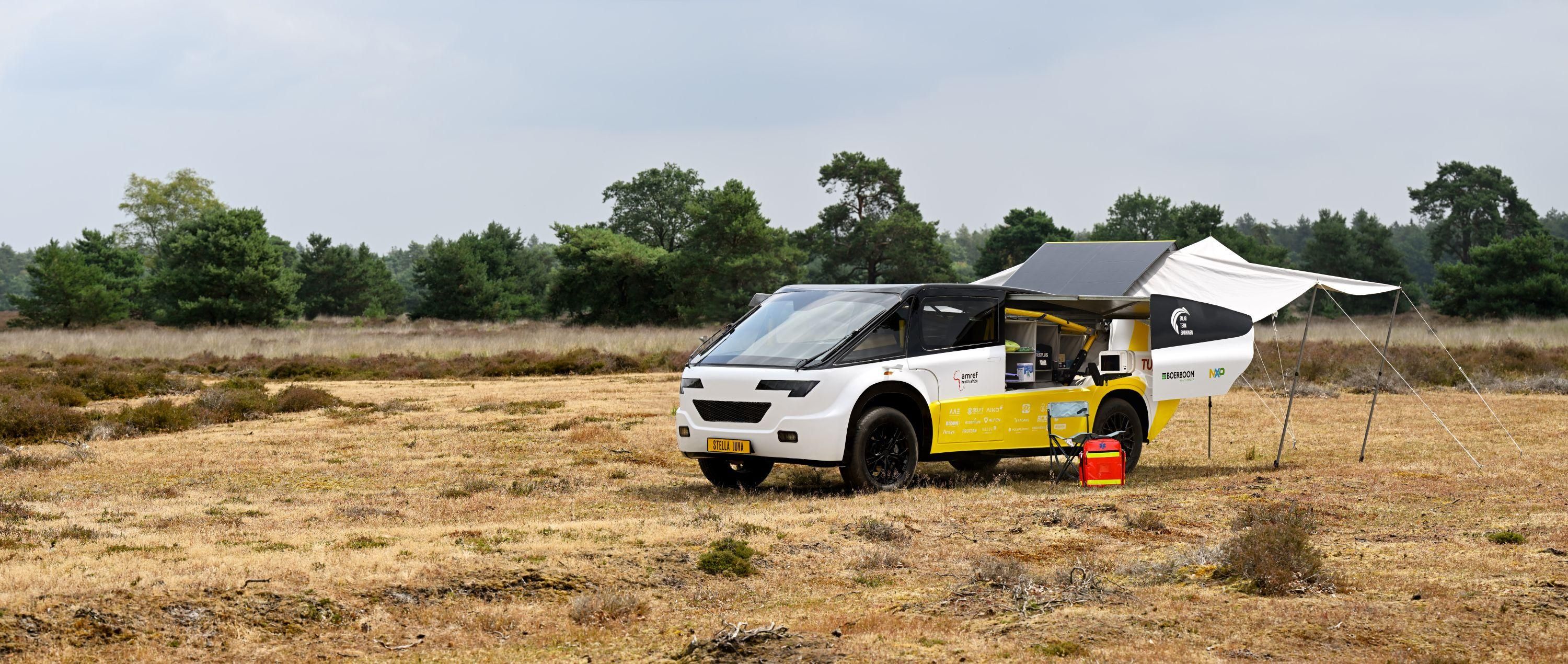 Stella Juva Credit STE Bart van Overbeeke Solar powered ambulance Stella Juva i